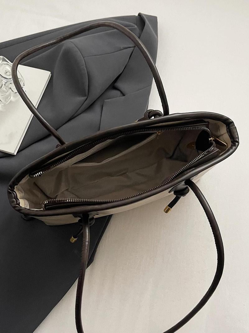 Bella Black Shoulder Bag | Large Capacity, Scratch - Resistant for Women - Hartwella