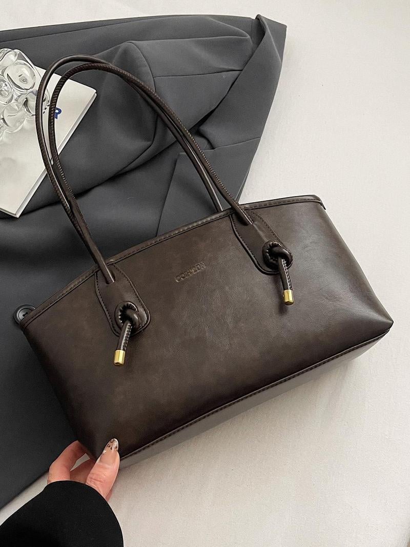 Bella Black Shoulder Bag | Large Capacity, Scratch - Resistant for Women - Hartwella