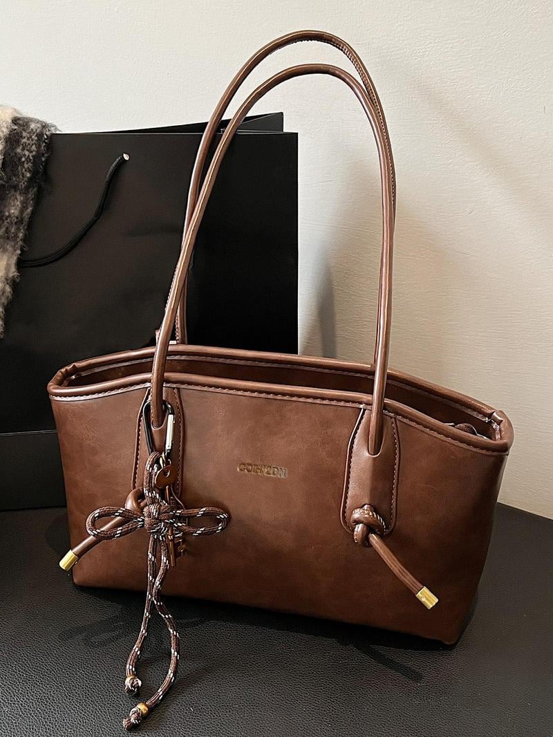 Bella Black Shoulder Bag | Large Capacity, Scratch - Resistant for Women - Hartwella
