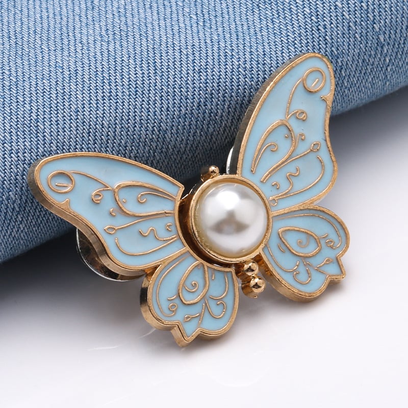 Bella Butterfly Clips | Metal Adjustable, No - Sew Design - Hartwella