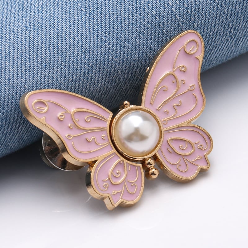 Bella Butterfly Clips | Metal Adjustable, No - Sew Design - Hartwella