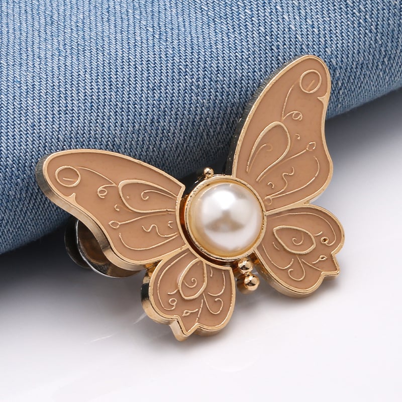 Bella Butterfly Clips | Metal Adjustable, No - Sew Design - Hartwella
