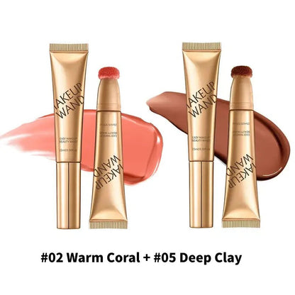 Bella Contour Blush Duo | Skin - Conditioning Formula for High Cheekbones - Hartwella