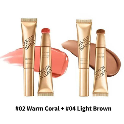 Bella Contour Blush Duo | Skin - Conditioning Formula for High Cheekbones - Hartwella