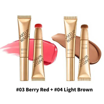 Bella Contour Blush Duo | Skin - Conditioning Formula for High Cheekbones - Hartwella
