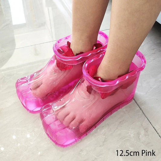 Bella Foot Bath Shoes | Ergonomic Massage, Non-Slip, Portable Set of 2 - Hartwella