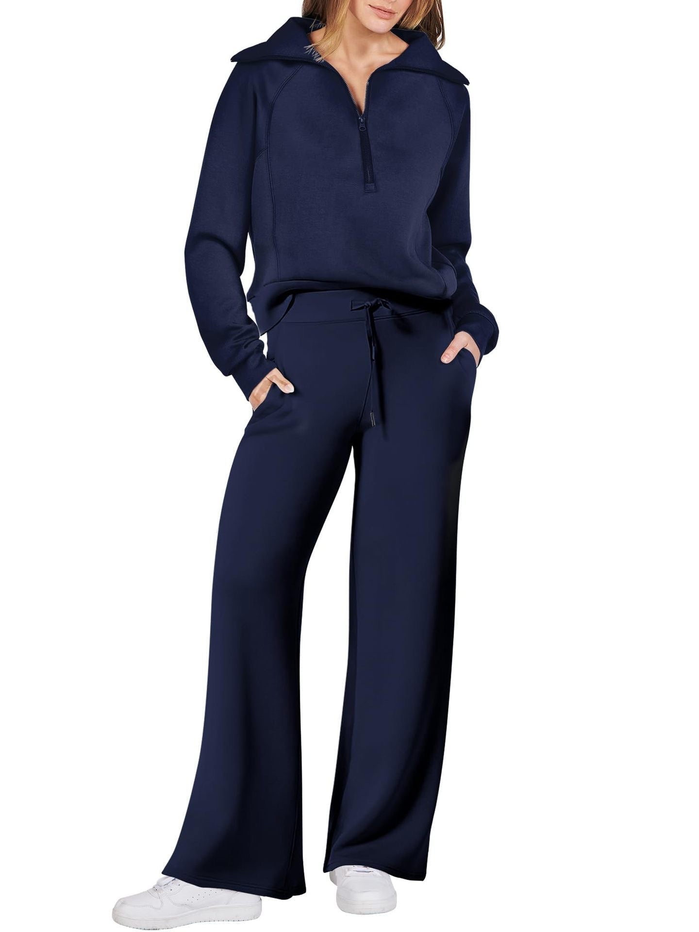 Bella Sweatsuit Set for Women | Lightweight Matching Sweat Sets, Soft Polyester - Hartwella