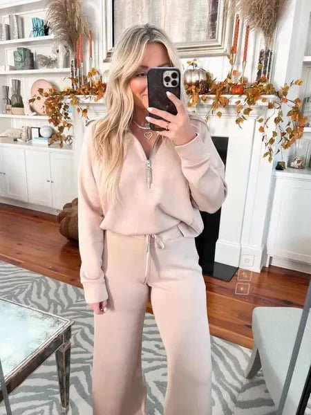 Bella Sweatsuit Set for Women | Lightweight Matching Sweat Sets, Soft Polyester - Hartwella