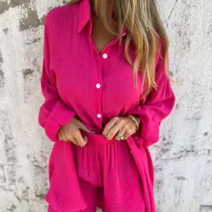 Bella Women's Set | Casual Loungewear Two Piece Set, Soft Blend Fabric - Hartwella