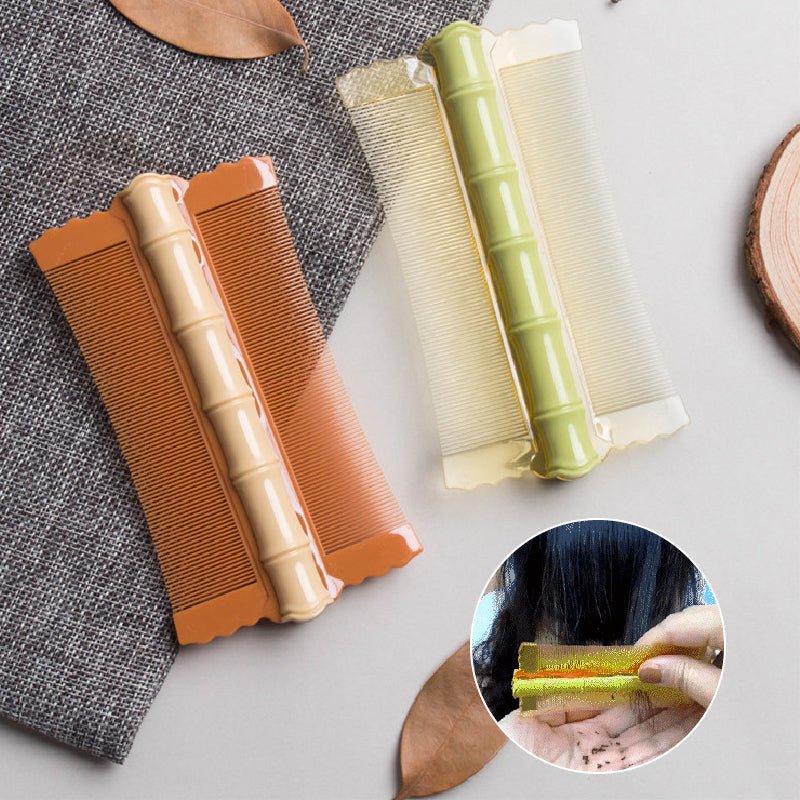 Bexley Lice Comb | Double-Sided Fine Teeth, Ergonomic Grip, Durable PP - Hartwella