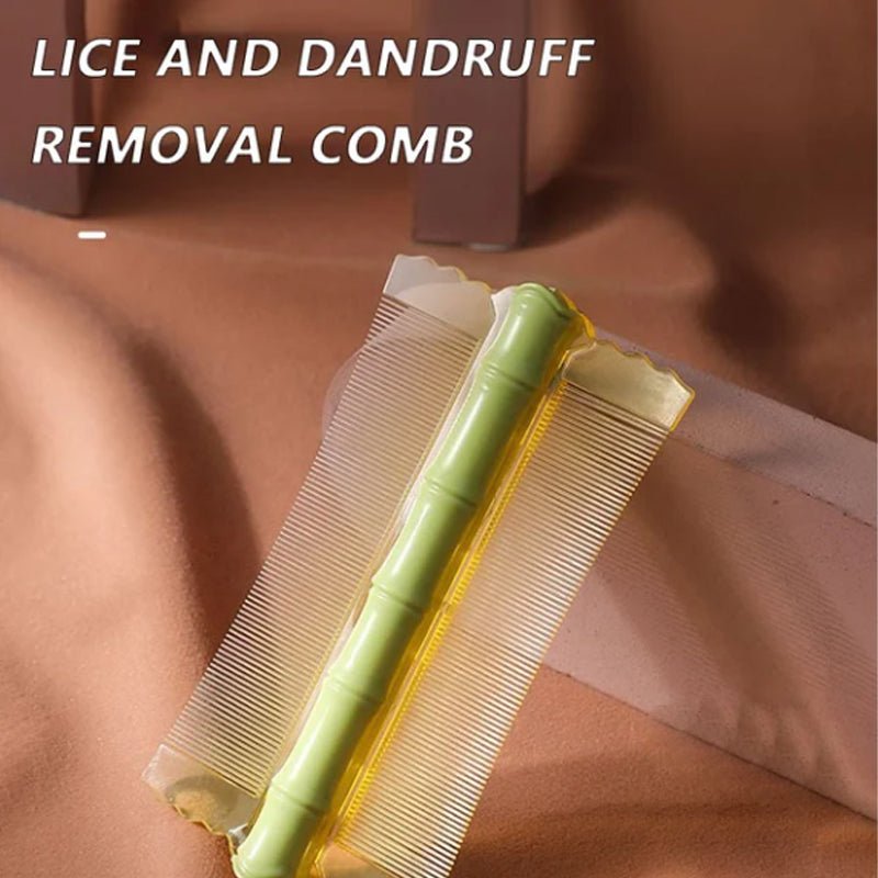 Bexley Lice Comb | Double-Sided Fine Teeth, Ergonomic Grip, Durable PP - Hartwella