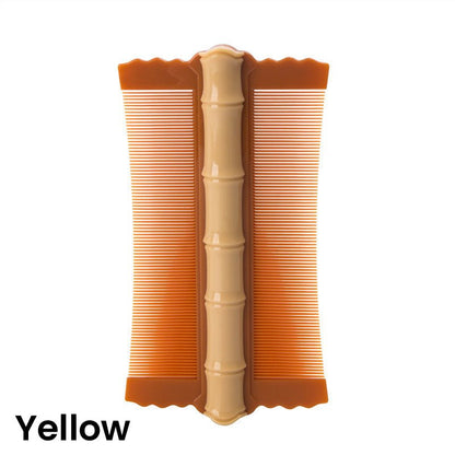 Bexley Lice Comb | Double-Sided Fine Teeth, Ergonomic Grip, Durable PP - Hartwella