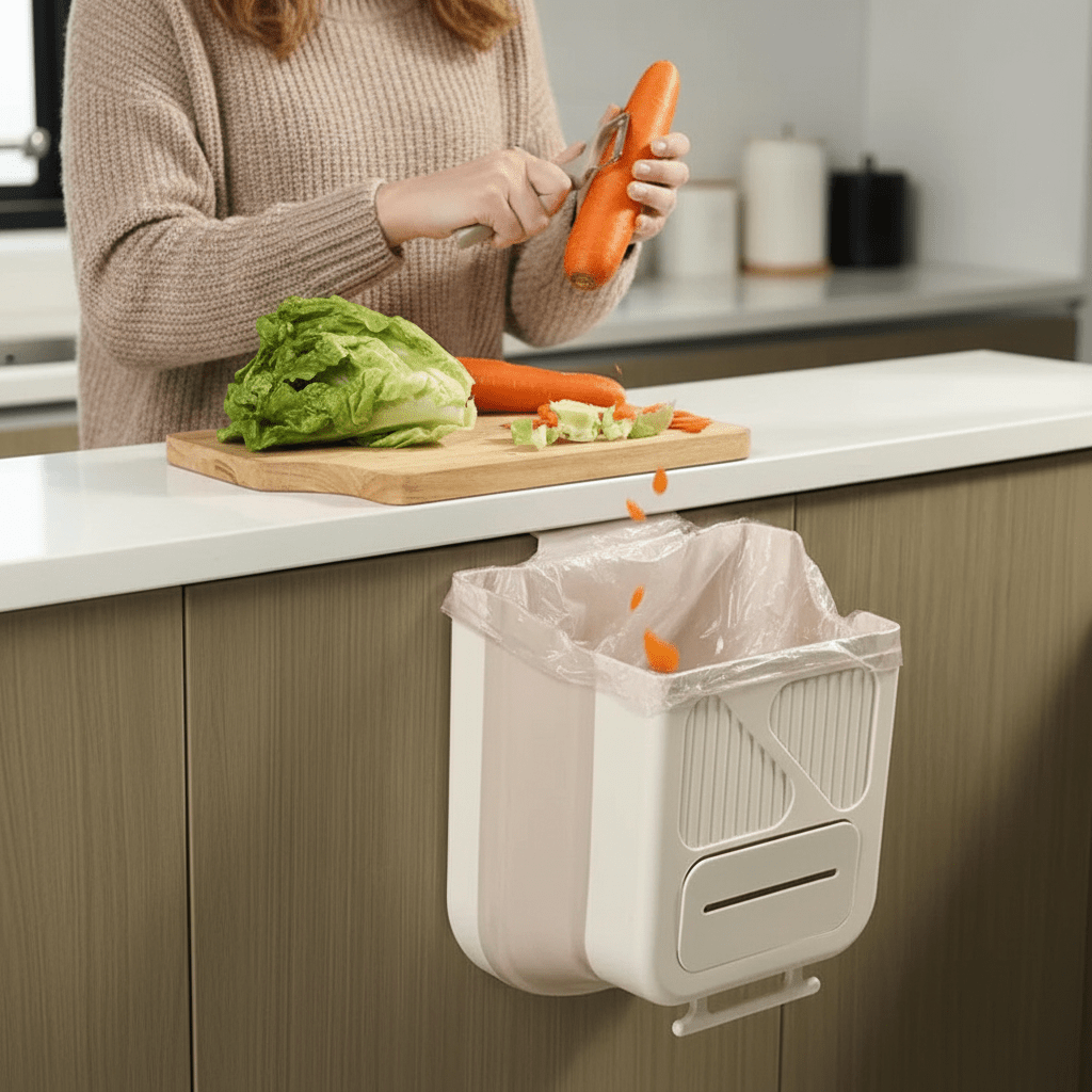 Binly™ Folding Hanging Kitchen Bin (7L)