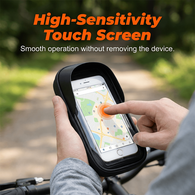 Bixa Bicycle Phone Holder | Waterproof, Touchscreen Compatible, 360° Rotation - Hartwella