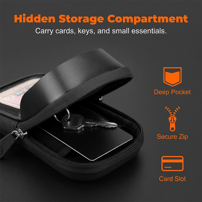 Bixa Bicycle Phone Holder | Waterproof, Touchscreen Compatible, 360° Rotation - Hartwella