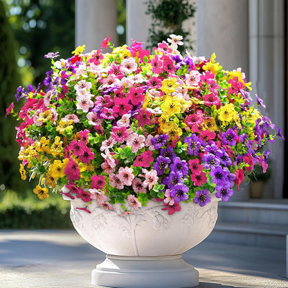 Blooming Oasis Silk Flowers | UV Resistant, Eco - Friendly Faux Blooms - Hartwella