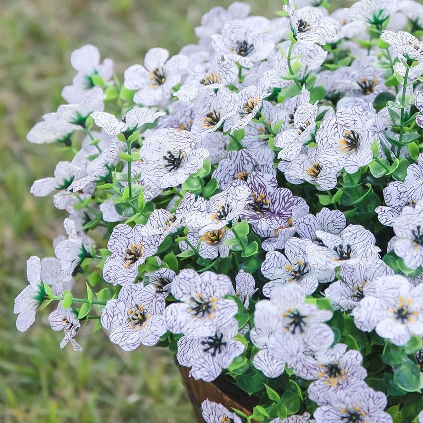 Blooming Oasis Silk Flowers | UV Resistant, Eco - Friendly Faux Blooms - Hartwella