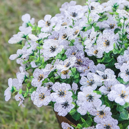 Blooming Oasis Silk Flowers | UV Resistant, Eco - Friendly Faux Blooms - Hartwella