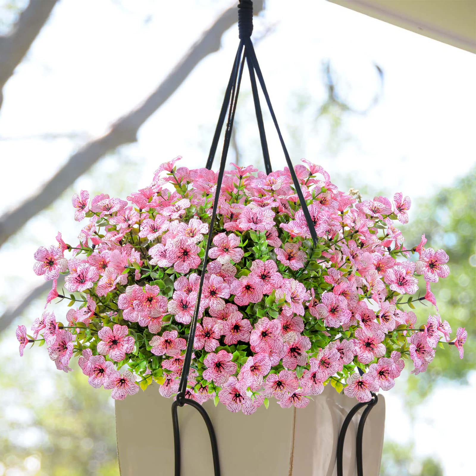 Blooming Oasis Silk Flowers | UV Resistant, Eco - Friendly Faux Blooms - Hartwella