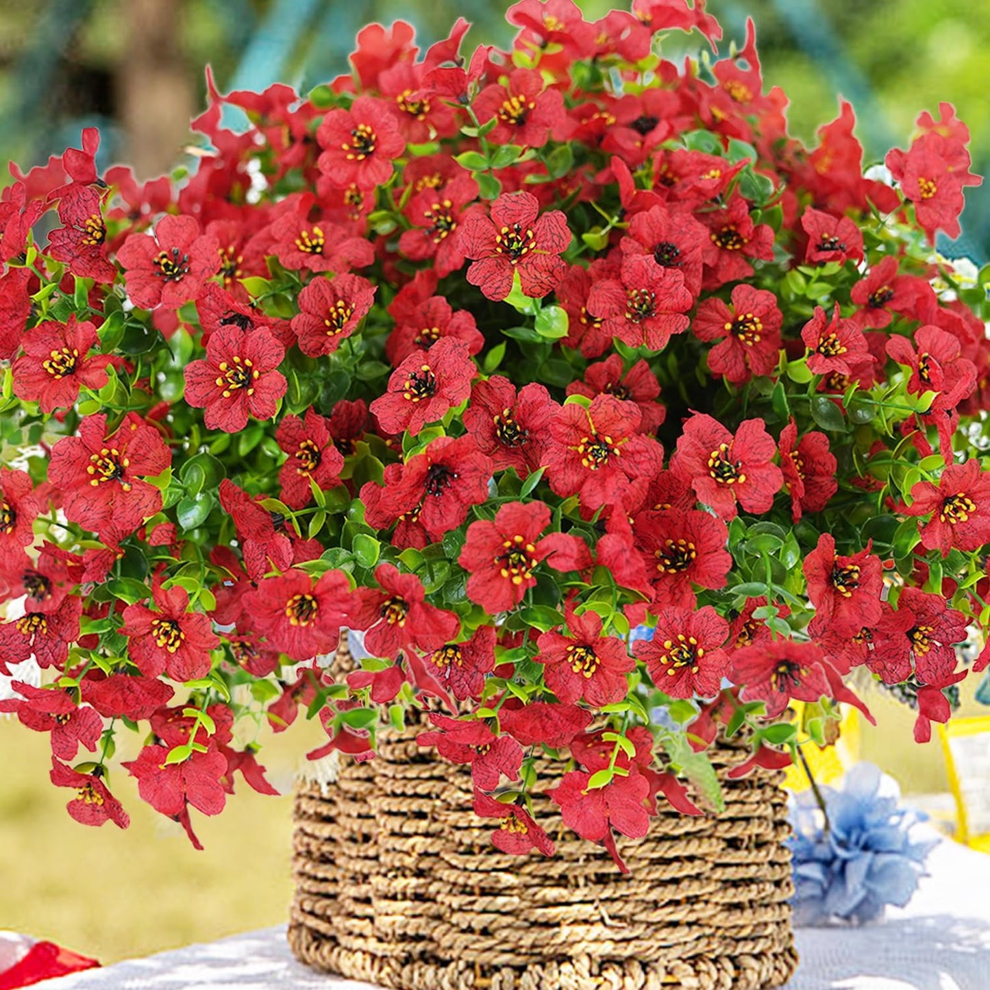 Blooming Oasis Silk Flowers | UV Resistant, Eco - Friendly Faux Blooms - Hartwella