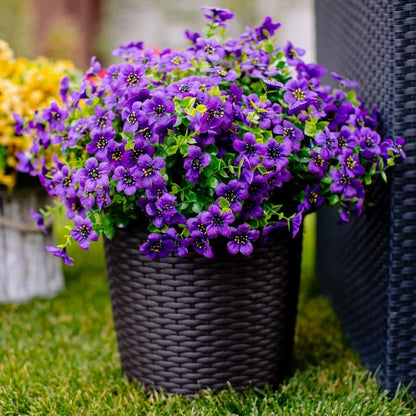 Blooming Oasis Silk Flowers | UV Resistant, Eco - Friendly Faux Blooms - Hartwella