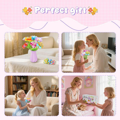 BlossomCraft Flower Maker Kit | All - in - One DIY Craft for Kids - Hartwella