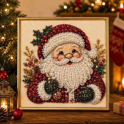 Blynn Pearl Diamond Art Kit | Christmas DIY, Beginner-Friendly, 20x20cm - Hartwella