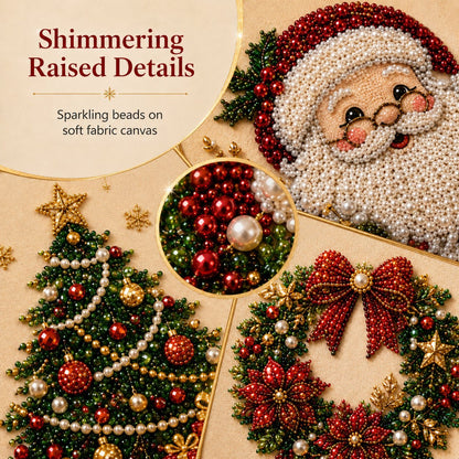 Blynn Pearl Diamond Art Kit | Christmas DIY, Beginner-Friendly, 20x20cm - Hartwella