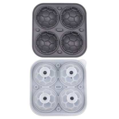 Bola Soccer Ice Cube Tray | Silicone, Football Design, Slow-Melting Cubes - Hartwella
