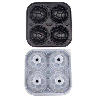 Bola Soccer Ice Cube Tray | Silicone, Football Design, Slow-Melting Cubes - Hartwella