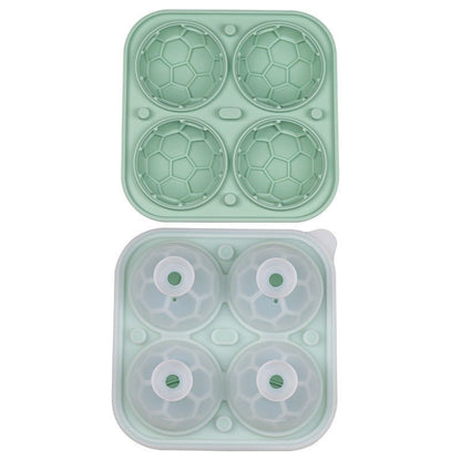 Bola Soccer Ice Cube Tray | Silicone, Football Design, Slow-Melting Cubes - Hartwella