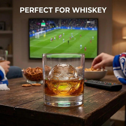 Bola Soccer Ice Cube Tray | Silicone, Football Design, Slow-Melting Cubes - Hartwella