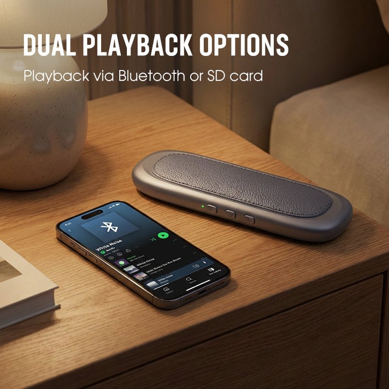 Bona Pillow Speaker | Bluetooth 5.4, Bone Conduction Technology - Hartwella