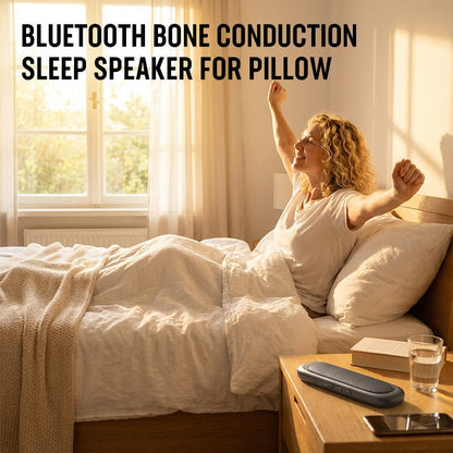 Bona Pillow Speaker | Bluetooth 5.4, Bone Conduction Technology - Hartwella