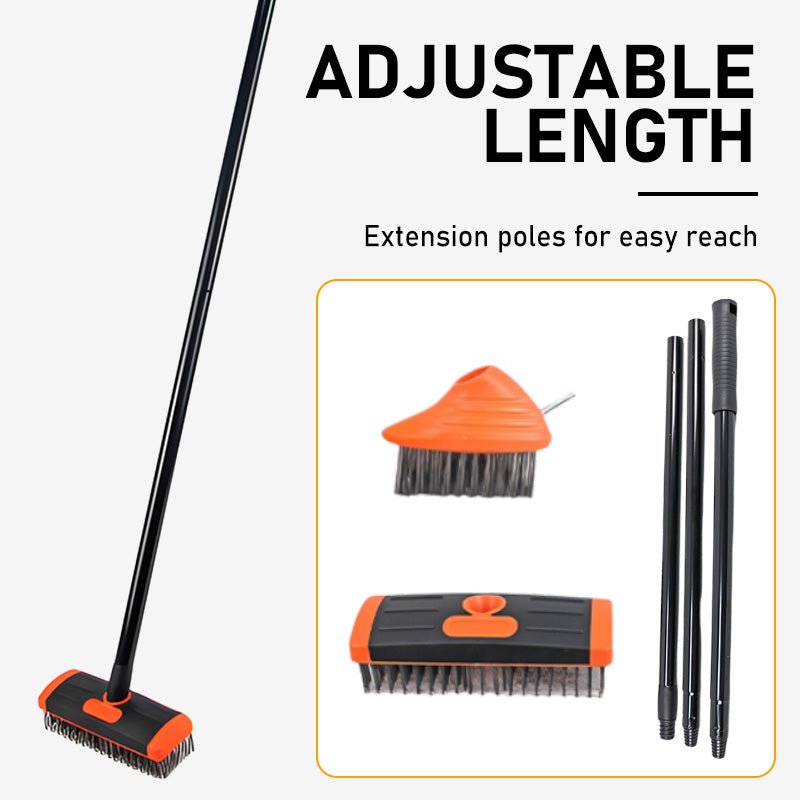 Bora 3-in-1 Weed Brush Set | Durable Steel, Ergonomic Handle - Hartwella