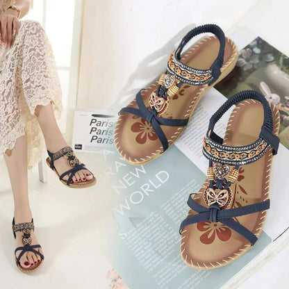 Bora Bohemian Sandals for Women | Orthopaedic Comfort, Anti - Slip Design - Hartwella