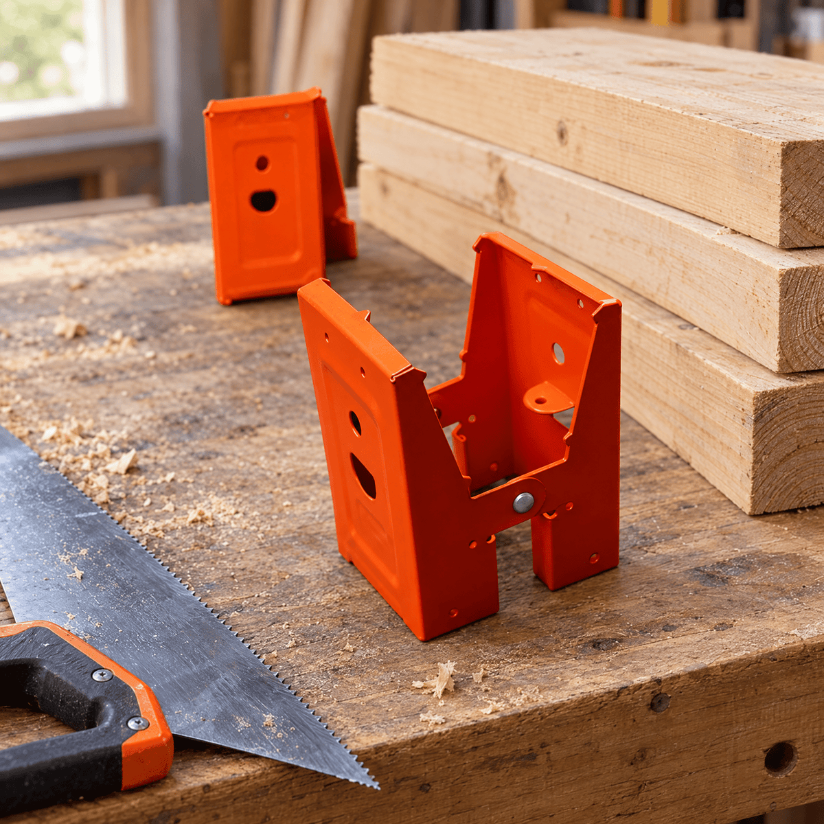 Brakka™ Heavy-Duty Sawhorse Brackets - Hartwella