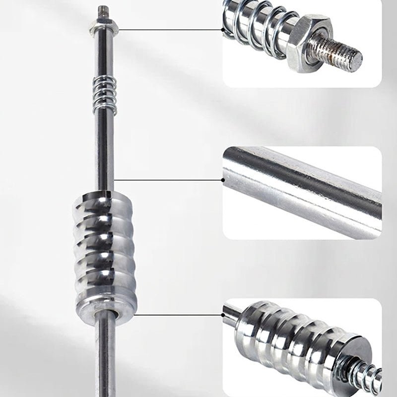 Brawny Bolt Extractor Set | Heavy-Duty, Five Adapter Sizes, Premium Steel - Hartwella