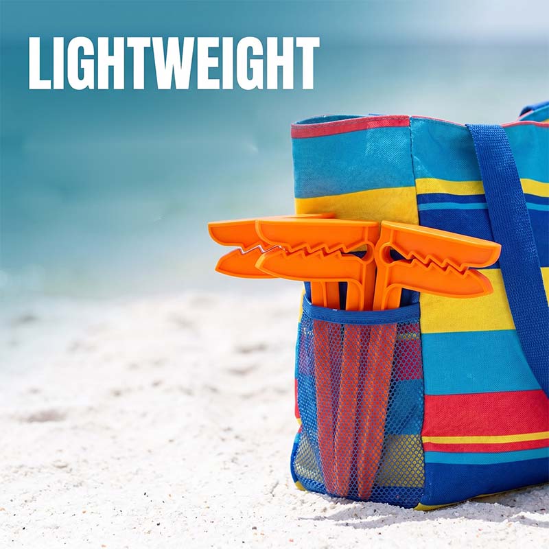 Breeze Beach Pegs | Windproof, Durable Plastic - Hartwella