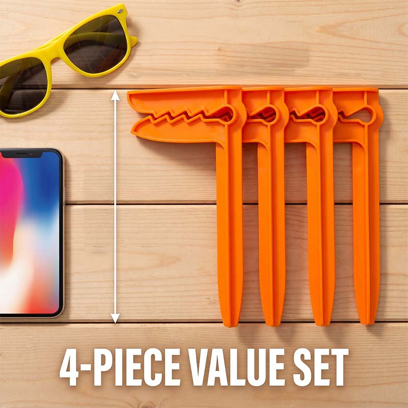 Breeze Beach Pegs | Windproof, Durable Plastic - Hartwella