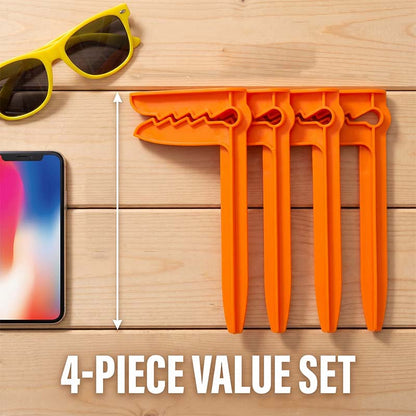 Breeze Beach Pegs | Windproof, Durable Plastic - Hartwella