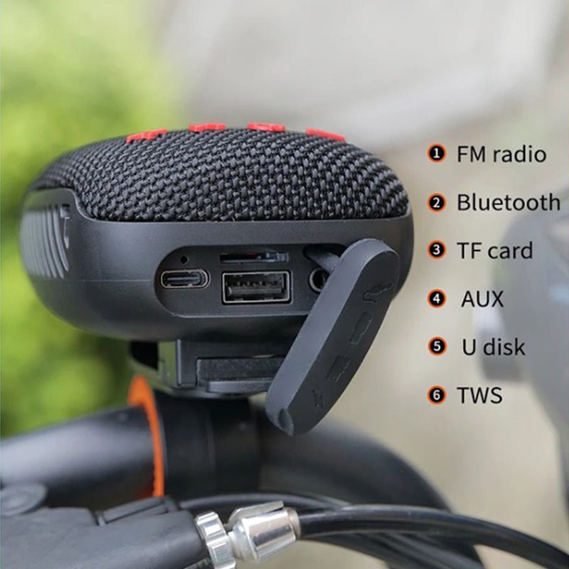 Breeze Bluetooth Speaker | Waterproof, Universal Bike Mount - Hartwella