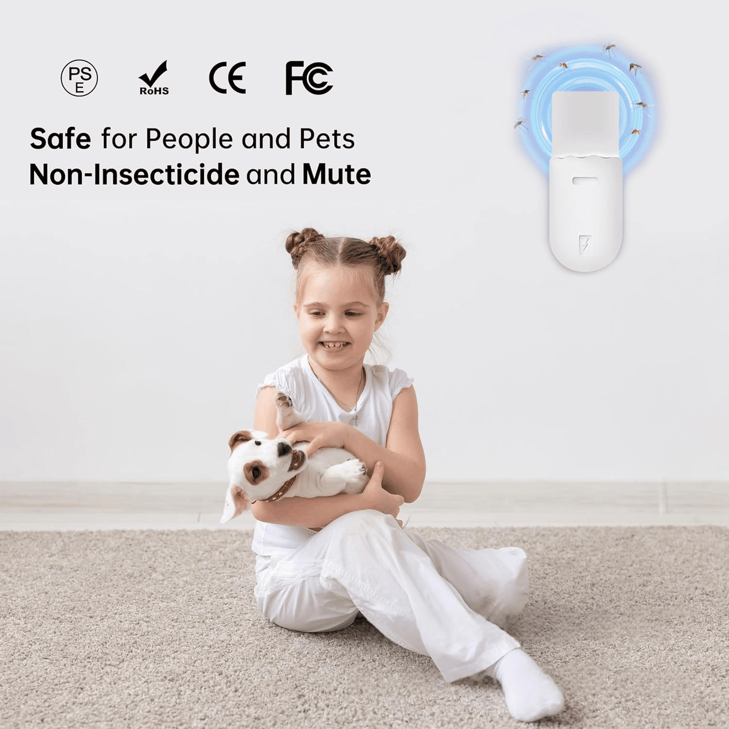 Breeze Bug Trap | Non-Toxic Indoor Fly Killer with Dual Action Technology - Hartwella