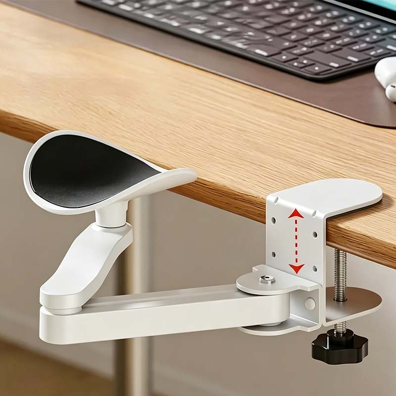 Breeze Ergonomic Armrest | Adjustable Clamp-On, Durable Aluminum Alloy - Hartwella
