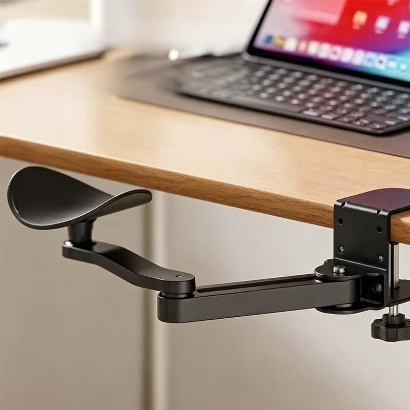 Breeze Ergonomic Armrest | Adjustable Clamp-On, Durable Aluminum Alloy - Hartwella