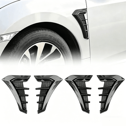 Breeze Fender Vents | Sporty TPU Stickers, Scratch Concealer - Hartwella