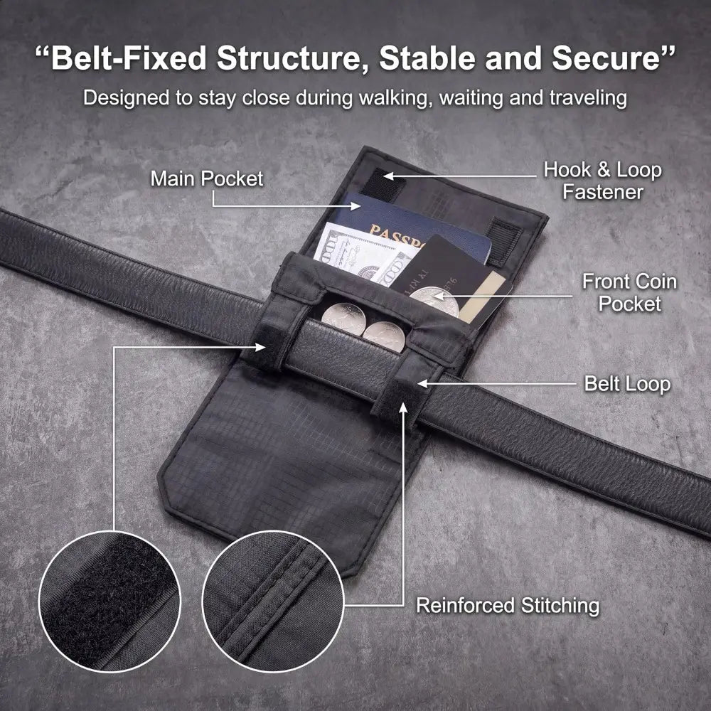 Breeze Passport Pouch for Travel | Slim, Anti-Theft Design - Hartwella