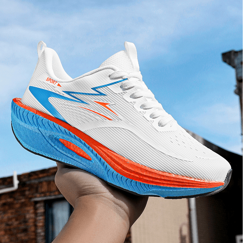 Breeze Running Shoes | Breathable Mesh, Cushioned Sole - Hartwella