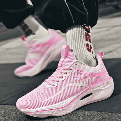 Breeze Running Shoes | Breathable Mesh, Cushioned Sole - Hartwella