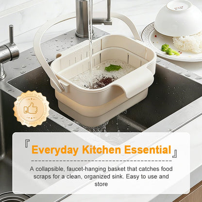 Breeze Sink Strainer Basket | Collapsible, Multi-Functional Kitchen Sink Strainer - Hartwella